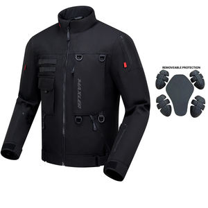 Chaqueta de Motocicleta de Invierno de Alta Calidad para Tallas Grandes, con Protecciones Extraíbles con Certificación CE, Impermeable, Resistente al Viento, Transpirable y Retardante de Llama - Product Image 1