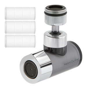 [CHICSS] HappyDarling Watertap Signature 720° Rotatable Faucet <b>Filter</b> Tap for Bathroom <b>Sink</b>+4 <b>Filters</b> Included - Product Image 2