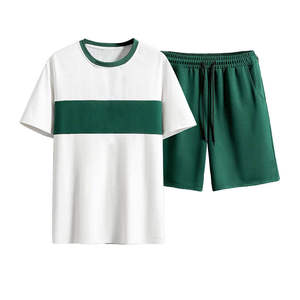 Nouveaux ensembles courts personnalisables, design respirant, fabrication de vêtements, 100% coton French Terry, vêtements décontractés, taille confortable - Product Image 2