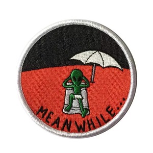 Patch PVC 3D brodé personnalisé, motif cercle, à coudre sur tissu, badge décoratif, applique logo pour chapeaux, vêtements et cadeaux - Product Image 5