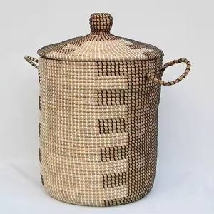 Natural/customized Color Vietnam Round/Rectangle/<b>Square</b> Seagrass water hyacinth <b>basket</b> Clothing Flexible Eco-Friendly <b>Baskets</b> - Product Image 1