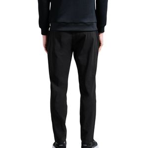 Custom <b>Mens</b> Business Casual Pants <b>Slim</b> <b>Fit</b> Straight Leg Trousers With Side Pockets Lightweight Fabric For Office Formal - Product Image 1