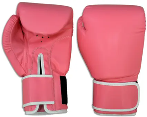 Gants de boxe en cuir véritable, à lacets, avec logo personnalisé, vente en gros, prix raisonnable, unisexe, pour adultes - Product Image 3