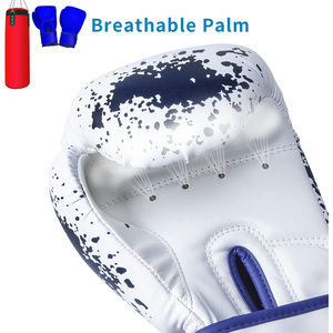 Guantes de Boxeo con Correa de Muñeca Ajustable - Manoplas Absorbentes de Impactos para Hombres y Mujeres - Product Image 3