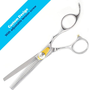 Ciseaux à effiler professionnels en acier inoxydable pour coiffeur, qualité supérieure pour salon de coiffure - Product Image 3