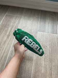 Diadema de tenis con cuentas para bebés, hecha a mano, bordada con perlas, temática deportiva, ancha, acolchada, a la moda, para niñas - Product Image 4