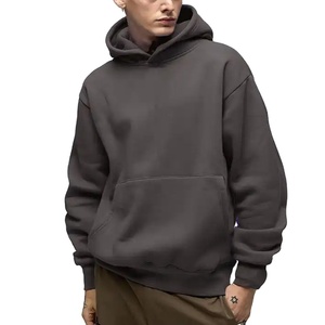 Nouveauté, sweat-shirt d'hiver pour homme, imperméable, coupe-vent, respirant, tissu polaire, polyester, coton, couleur unie, logo sur le devant - Product Image 5
