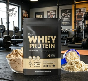 Proteína de Suero de Leche Instantánea OEM en Polvo, Paquete de 600 g, Potenciador de Nutrición para el Crecimiento Muscular, 2 Cucharadas por Porción, Extracto de Plantas - Product Image 1