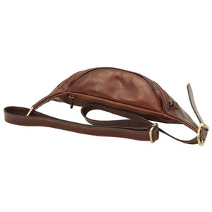 Nueva Riñonera de Cuero Genuino para Hombre, Bolso de Pecho, Riñonera de Moda, Bolsos Laterales Modernos - Product Image 2