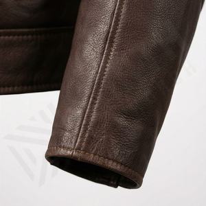 Veste de moto en cuir véritable pour homme de qualité supérieure, nouvelle arrivée, vestes de moto d'hiver, protections amovibles, personnalisables - Product Image 6