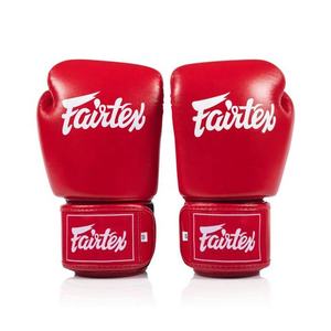 ถุงมือชกมวย Fairtex คุณภาพสูง หนังวัวแท้ สำหรับฝึกซ้อมและแข่งขัน ผลิตตามสั่ง น้ำหนักเบา ระบายอากาศได้ดี กันลื่น แบบเต็มมือ - Product Image 5