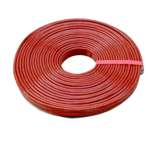 Manchon ignifuge en caoutchouc silicone tressé en fibre de verre - Product Image 2