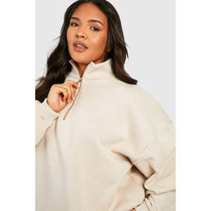 Sweat à capuche en tricot pour femme de haute qualité, coupe ajustée, respirant, style décontracté avec logo au dos et col à capuche - Product Image 4