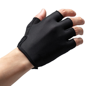 Gants de cyclisme d'été unisexes personnalisés, respirants, en polyester, avec coussinets en gel absorbant les chocs, ajustement confortable, antidérapants - Product Image 1