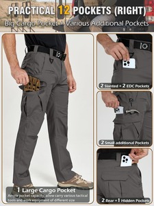 Pantalones de Trabajo Reforzados de Primera Calidad, Pantalones de Trabajo Industriales Resistentes con Múltiples Bolsillos, Fabricante de Ropa de Trabajo - Product Image 4
