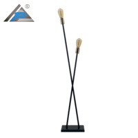 Hôtel Salon Chambre Intérieur Luxe Design Maison Minimaliste Nordique Métal Lampadaire Sur Pied Lumière LED