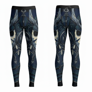 Pantalon de compression taille haute ajusté pour homme, dernière conception, en polyester, idéal pour le fitness – Vêtement de sport personnalisé, vente chaude - Product Image 2