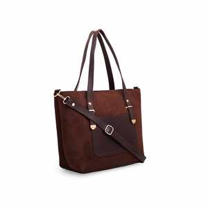 Sac à bandoulière formel marron P56102 pour femme - Product Image 2
