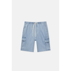 Nouveau style streetwear 2025 – Short en jean décontracté pour homme, coupe unie, coupe-vent, écologique, respirant, séchage rapide – Vente en gros - Product Image 3