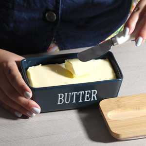 Elegant Premium <b>Kitchen</b> <b>Storage</b> <b>Container</b> with Wooden Lid for Pantry Organization and Stylish Home <b>Storage</b> - Product Image 6
