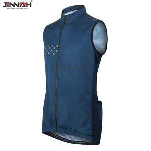 Gilet de cyclisme unisexe homme/femme coupe-vent personnalisé avec logo, plusieurs couleurs disponibles, prix usine - Product Image 6