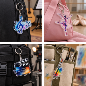 Custom Acrylic Beach <b>Keychain</b> <b>Personalized</b> Logo Souvenir Gift for Resorts Tourist Shops and Events - Product Image 3