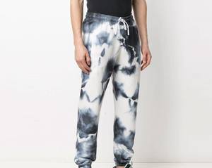 Pantalon de survêtement décontracté épais en polaire pour homme Rapid Sports, en toile avec cordon de serrage et détails en dentelle, mélange polyester/coton - Product Image 3