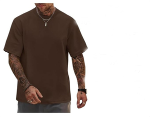 Camiseta Oversize Boxy para Hombre, Estampado Personalizado, Algodón Pesado, Hombros Caídos, Ropa Urbana - Product Image 6