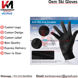 <b>Ski</b> <b>Gloves</b> Heavy Duty Snow <b>Gloves</b> Thermal Insulated Waterproof <b>Gloves</b> for Skiing OEM Bulk - Product Image 3
