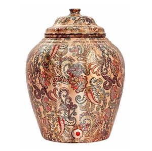 Distributeur d'extérieur en cuivre écologique, accessoire de présentation de boissons de luxe, conçu pour l'organisation et la présentation raffinée des rafraîchissements - Product Image 6