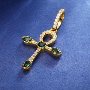 Men's Silver Plated Stainless Steel <b>Cross</b> Pendant Necklace Religious <b>Charm</b> Fashion Jewelry Gift - Product Image 2