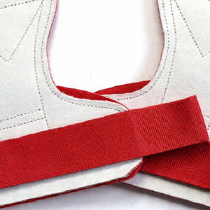 Sangles de musculation en cuir véritable réglables pour poignet, poignées en cuir souple, respirantes et antidérapantes pour l'entraînement - Product Image 6