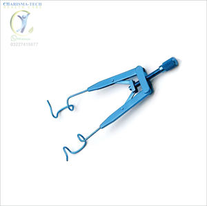 Espéculos Oftálmicos de Acero Lieberman, Instrumento Quirúrgico para Ojos, Herramienta Manual para Abrir Párpados, Certificado CE Clase I, Uso Hospitalario - Product Image 3