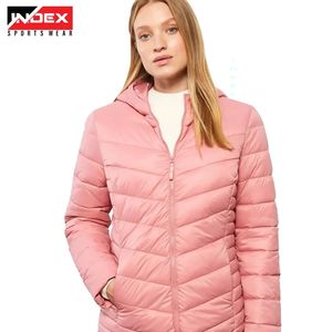 Veste matelassée pour femme, mode streetwear de luxe, OEM ODM, veste d'hiver isolée, vente en gros - Product Image 1