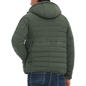 Nueva Chaqueta Clásica con Capucha, Acolchada, Ligera, Cálida, Impermeable y Cortavientos, con Cierre Frontal de Cremallera, para Invierno y Uso Urbano - Product Image 6