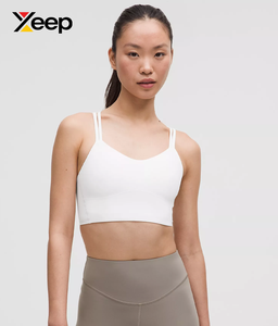 เสื้อชั้นในกีฬาโยคะคุณภาพสูงสำหรับผู้หญิง XEEP รุ่น XC-SB-113 แบบเรียบง่าย ระบายอากาศได้ดี สายปรับได้ แผ่นรองถอดออกได้ รองรับได้ดี - Product Image 1