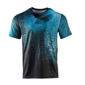 เสื้อยืดซับลิเมชั่นผู้ชายแบบสั่งทำขายส่งรุ่นใหม่ล่าสุดปี 2026 ผลิตจากวัสดุโพลีเอสเตอร์ 100% เสื้อยืดซับลิเมชั่นผู้ชาย - Product Image 1
