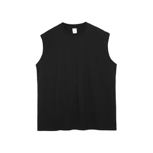 Débardeur Homme Personnalisable Écologique en Spandex/Coton Coupe Ample Bretelles Larges Séchage Rapide Tissu Respirant Uni - Product Image 6