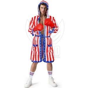 Kimono de Jiu Jitsu y Boxeo de Corte Holgado y Material Duradero, en Oferta, Hecho de Poliéster, para Hombre - Product Image 3