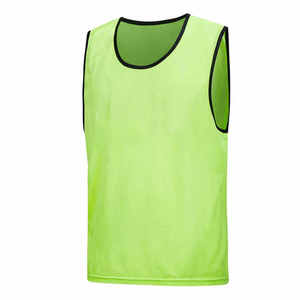 Wholesale Soccer <b>Bibs</b> Lightweight Breathable Mesh Football <b>Training</b> Vest Pinnies For Sports Practice - Product Image 2