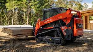 Kubota รถตักดิน45KW ดีเซล55 KW 700kg 850kg แทรคเกอร์รถตักพร้อมเครื่องยนต์ EPA - Product Image 2