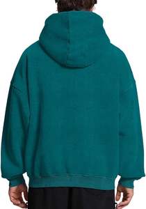 Sweat à capuche zippé 100 % coton délavé personnalisé pour homme, style vintage, streetwear, fabrication OEM Chine - Product Image 2