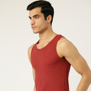 Camiseta sin Mangas para Hombre, Ideal para Gimnasio y Uso Casual, con Logotipo Personalizado, Tejido Ligero y Cómodo, OEM - Product Image 4