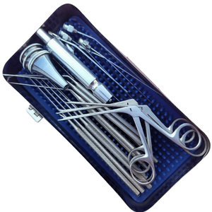 Juego de Instrumentos Quirúrgicos Manuales de Acero Inoxidable de 29 Piezas para Myringotomía y Myringoplastia ENT WORLD PRECISION SURGICAL, con Certificación CE - Product Image 6