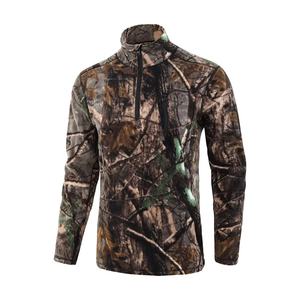 Veste et pantalon tactique de camouflage graphique personnalisé multi-poches haute performance Sports de plein air vêtements de chasse softshell imperméables - Product Image 1