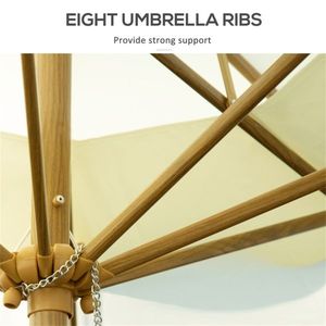 Patio Umbrella and Base Set for Outdoor Entertaining - Product Image 6