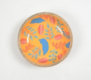 Cuencos de Madera Esmaltados Impresos, Cuencos de Ensalada de Madera Natural Hechos a Mano, Diseño Minimalista, Acabado Pulido para Vajilla de Cocina y Hogar - Product Image 3