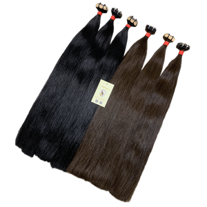 Extensiones de cabello brasileño de la mejor calidad Super doble dibujado Natural negro marrón cinta en estilo varios colores al por mayor - Product Image 5