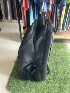 Manufacturer Mannu Sports Custom Vintage Stylish Crocodile <b>Print</b> Microfiber Leather Zipper Portable <b>Camera</b> Back Pack - Product Image 5