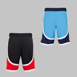 Pantalones cortos de entrenamiento con logotipo estampado de baloncesto personalizado para hombre, pantalones de gimnasio de malla de diseñador transpirables, conjunto de talla grande con cordón de doble capa - Product Image 1